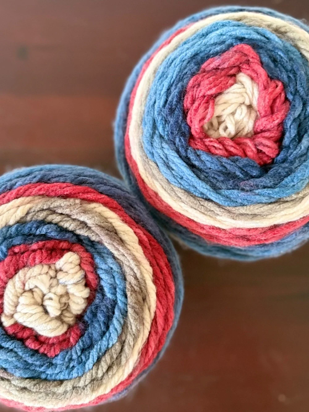 (2) Caron Chunky Cakes in Trifle (discontinued)Super Bulky 100% Acrylic, 297yds